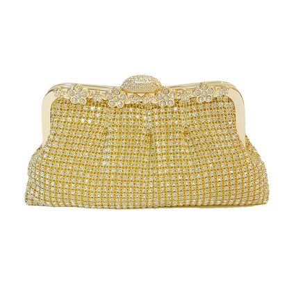 Glitzernde Kristall-Clutch