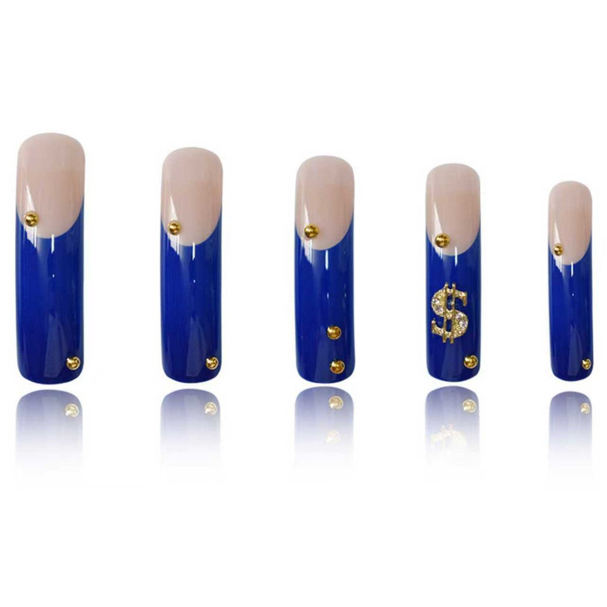 Stylische Lange Acryl Nagelverlängerungen Brehn