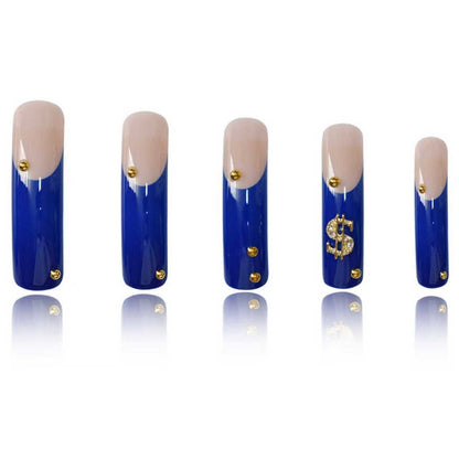 Stylische Lange Acryl Nagelverlängerungen Brehn