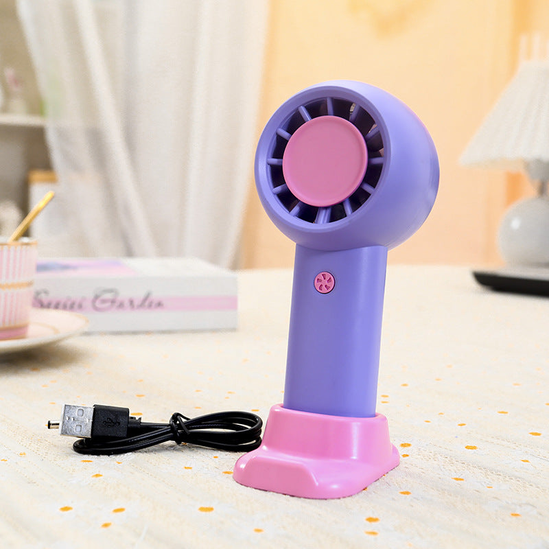 Frauen Tragbarer Mini Blower Ventilator mit USB-Anschluss Brehn