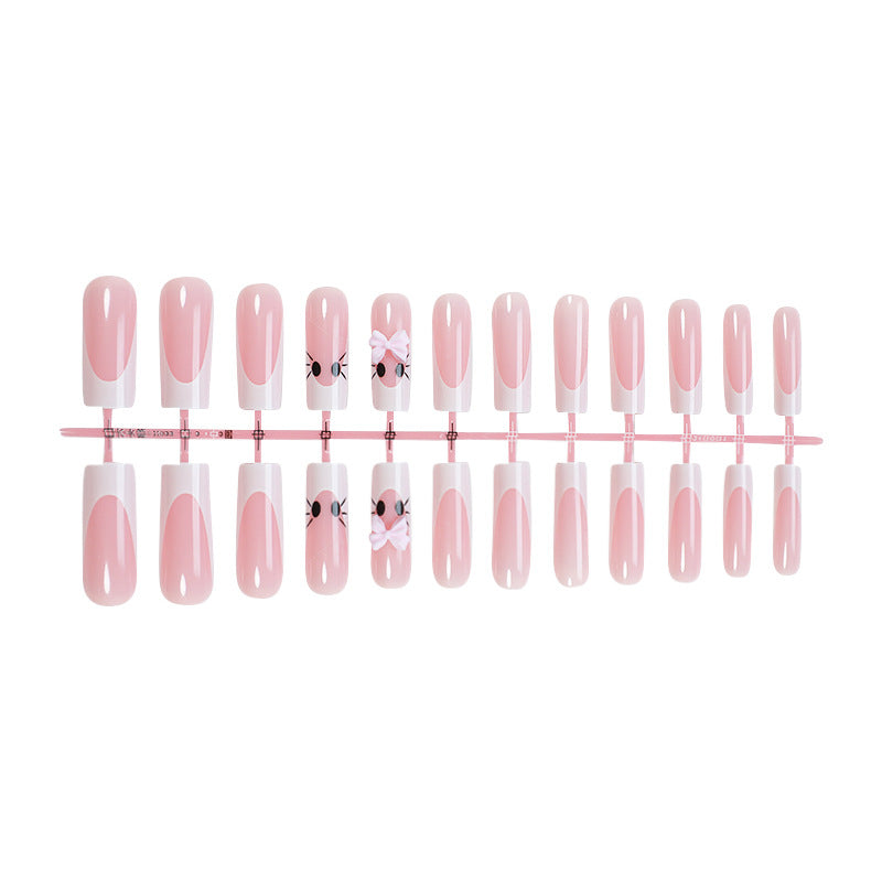 Süßes Charakter Press-On Nagelset Brehn