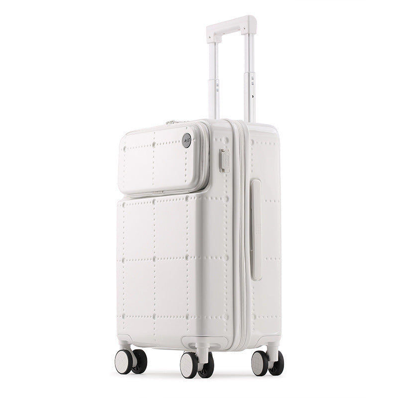 Texturiertes Hard-Shell Spinner Trolley