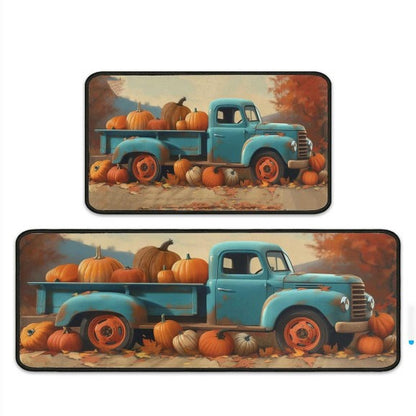 Herbstthema dekorative Matte