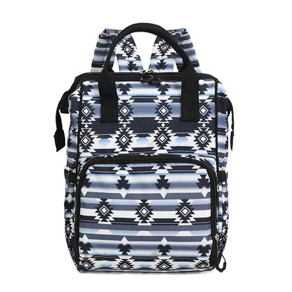 Geometrisch gemusterten Reise-Rucksack