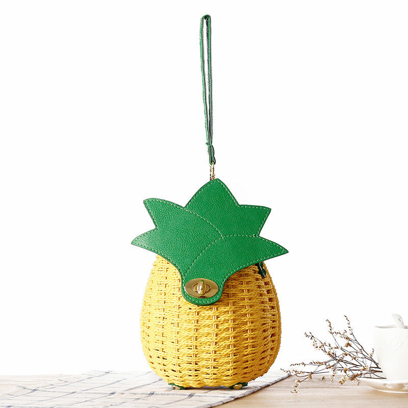 Kreative Korbtasche Im Ananas-Design Brehn
