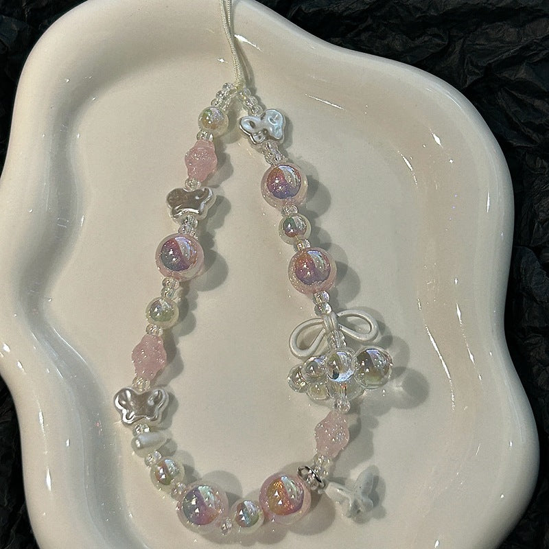 Elegante Perlen Charm Halskette Brehn