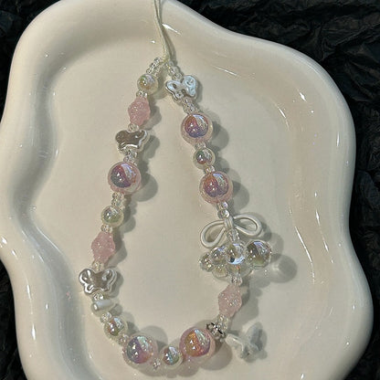 Elegante Perlen Charm Halskette Brehn