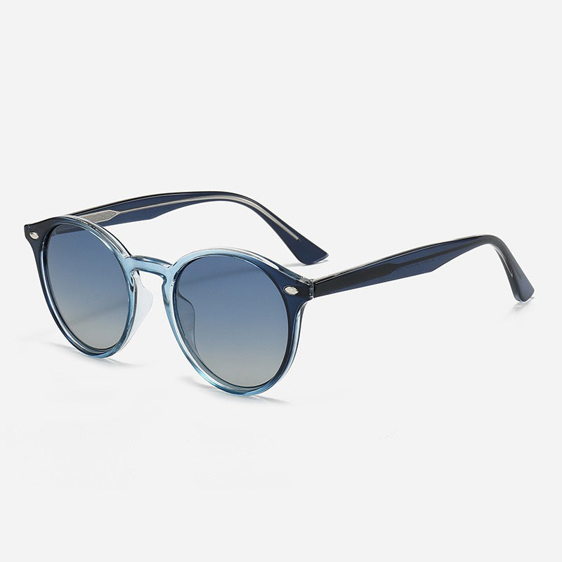 Damen Stilvolle runde Sonnenbrille Brehn