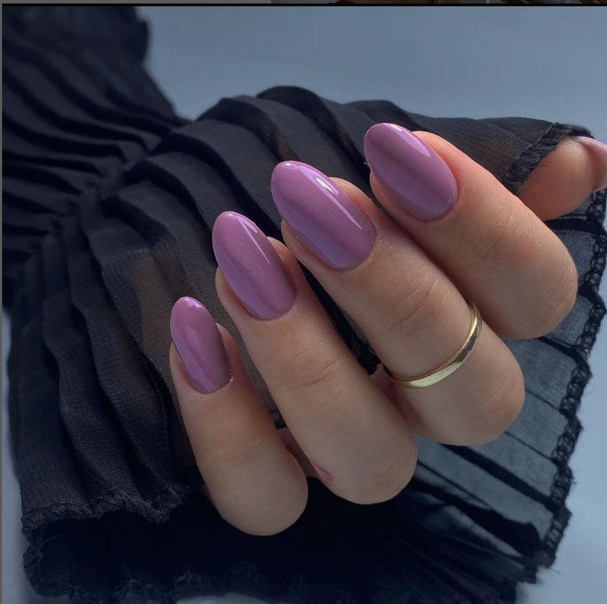 Premium DIY Mandel-förmiger Press-On Nagelset Brehn