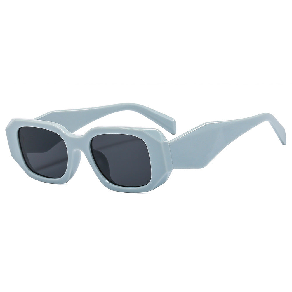 Damen Geometrische Retro-Sonnenbrille Brehn