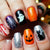 Halloween Kunstnagelset mit gruseligen Motiven Brehn