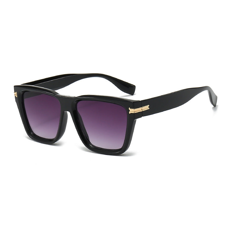 Damen Moderne Quadrat-Sonnenbrille mit exklusiven Akzenten Brehn