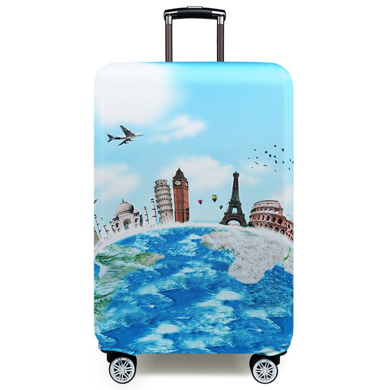 Damen Hartschalenkoffer mit elegantem Musterdruck Brehn