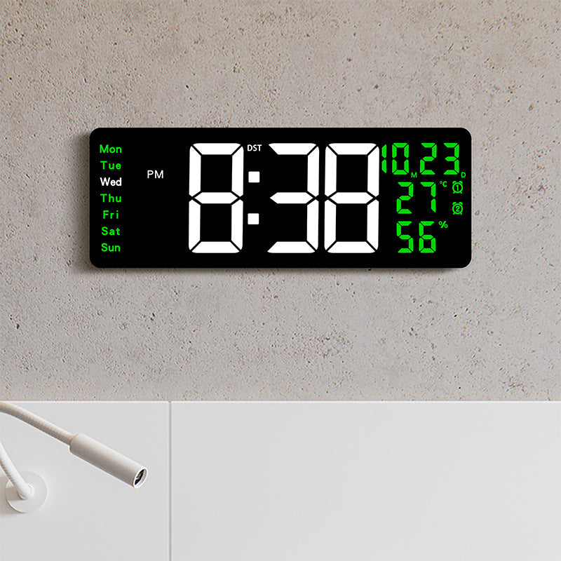 Digitale Wanduhr Brehn