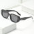 Damen modische oversized Sonnenbrille mit stilvollem Rahmen und UV-Schutz Brehn