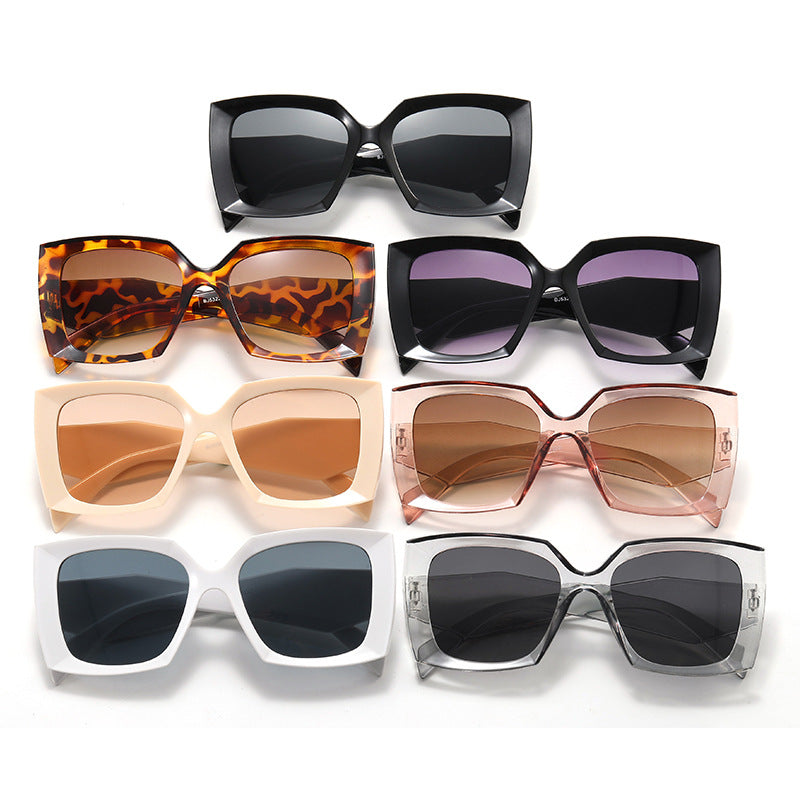 Damen Extravagante Oversized-Sonnenbrille im modernen Design Brehn