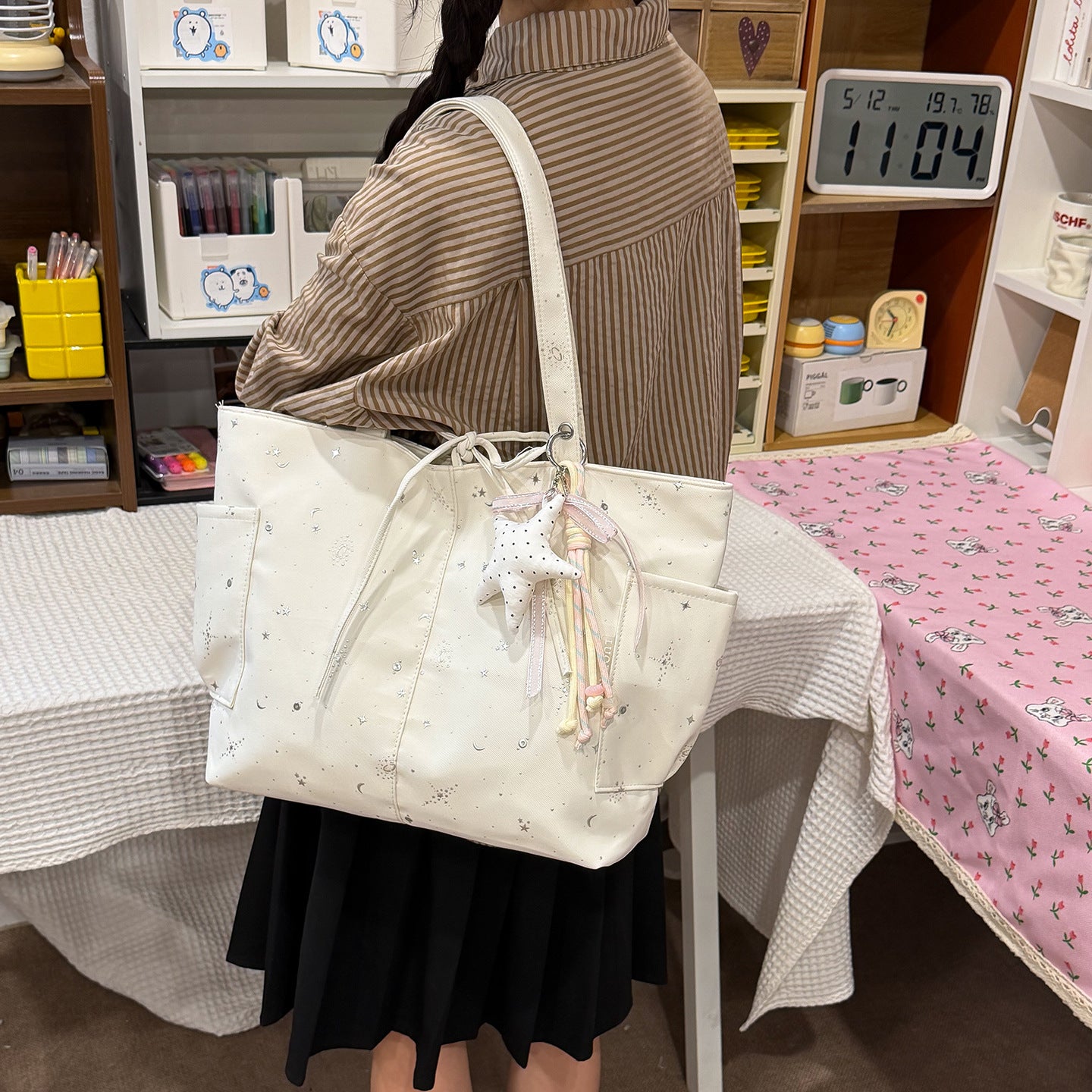 Chic Mehrfach-Taschen Tote Bag Brehn