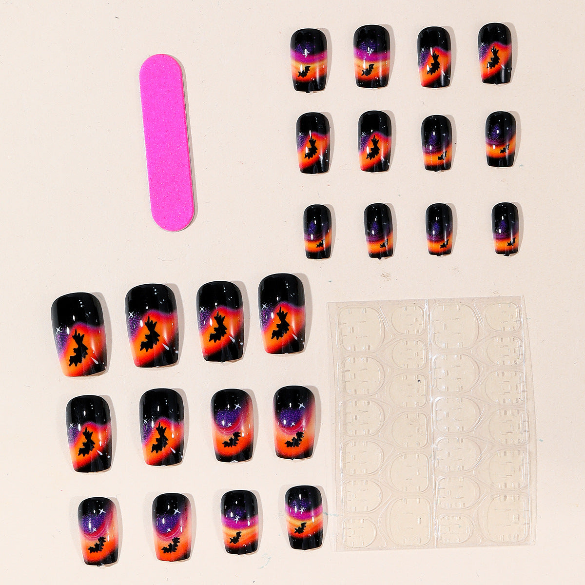 Spooky Halloween-Themen Nagel Kunst Extensions Brehn