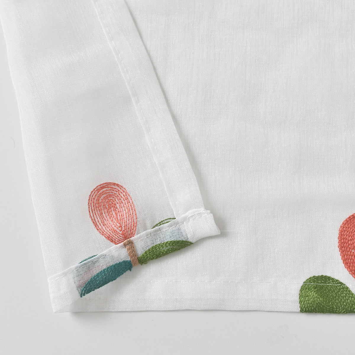 Elegante florale Druck transparente Gardine