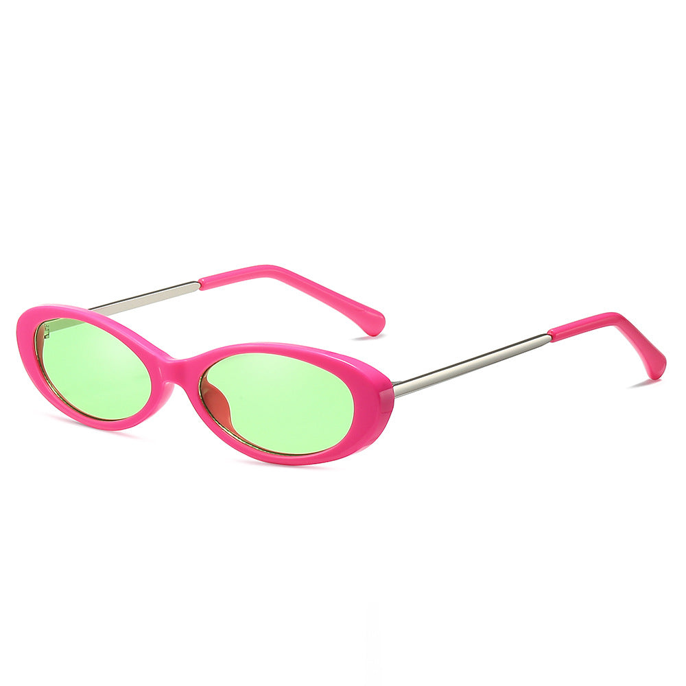 Retro-inspirierte ovale Sonnenbrille Brehn