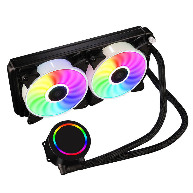 RGB Flüssigkeits-CPU-Kühler mit Dual-Lüfter-Technologie Brehn