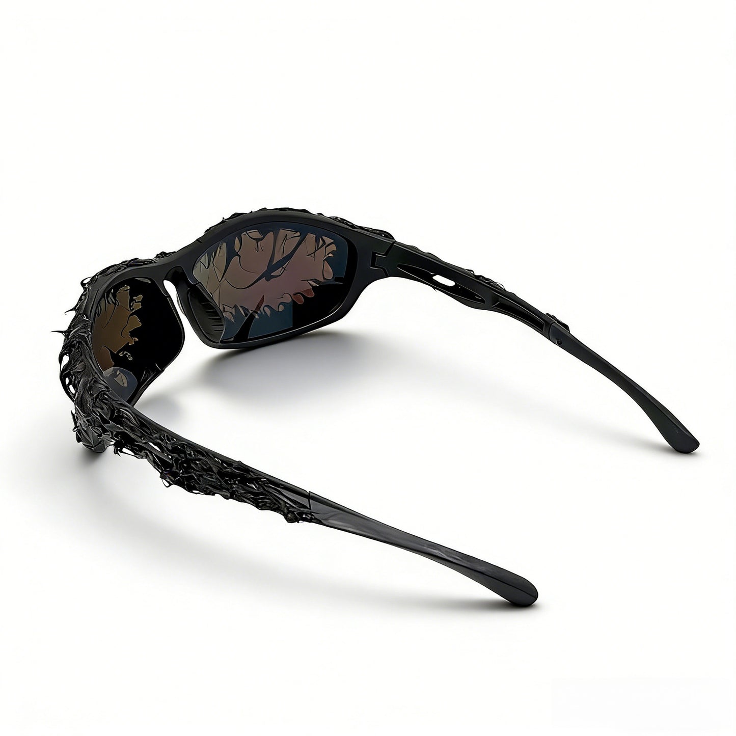 Damen außergewöhnliche Sportsonnenbrille mit innovativem Design Brehn