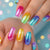 Farbenfrohes Glitzer-Nagelkunst-Kit Brehn