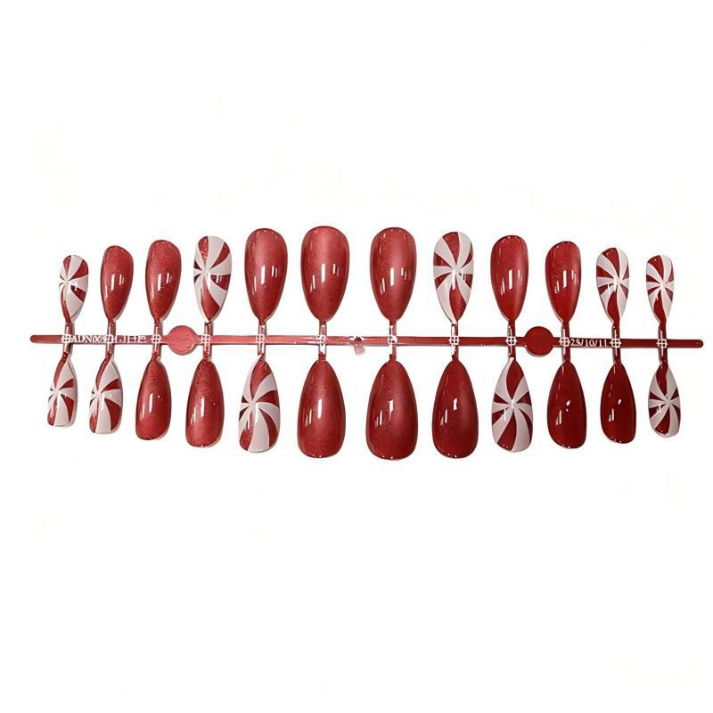 Gradient Style Press-On Nails mit Schließset Brehn