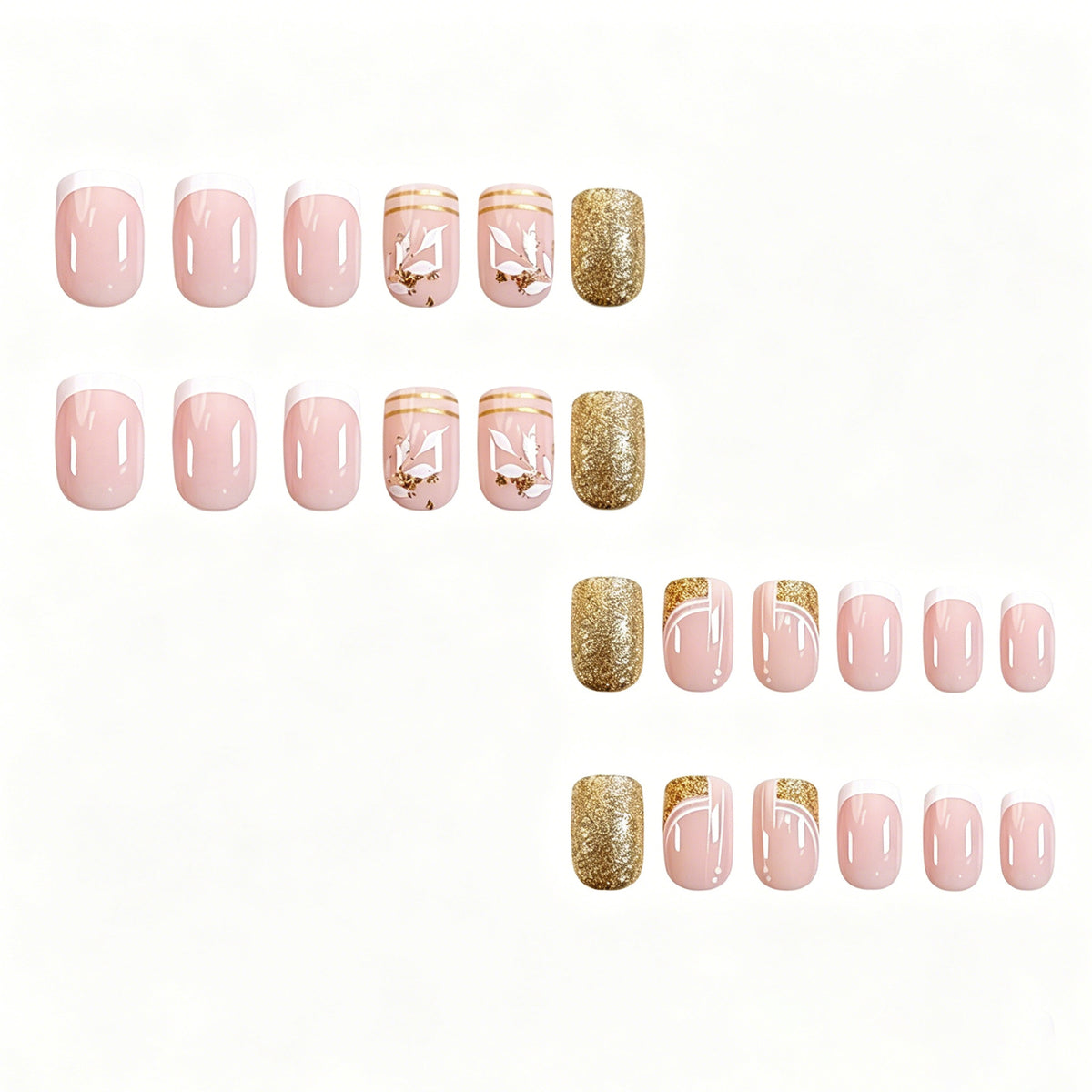 Elegante dekorative Acryl-Nagelkunst-Verzierungen Brehn