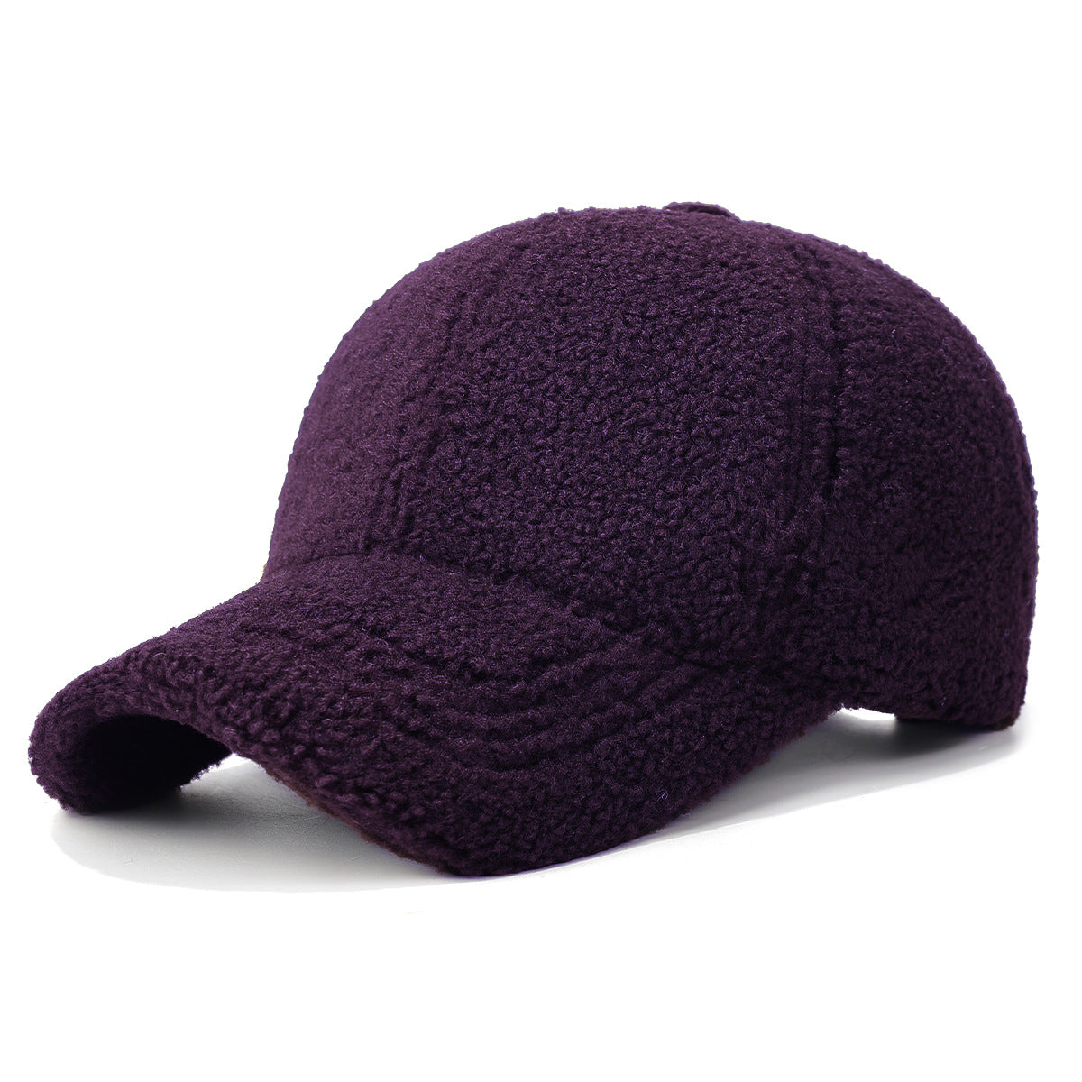 Damen Plüsch Fleece Baseballcap Brehn