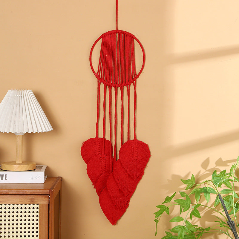 Makramee Herz Wandbehang Brehn