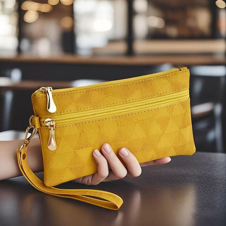 Elegante Clutch Mit Praktischem Reißverschluss Brehn