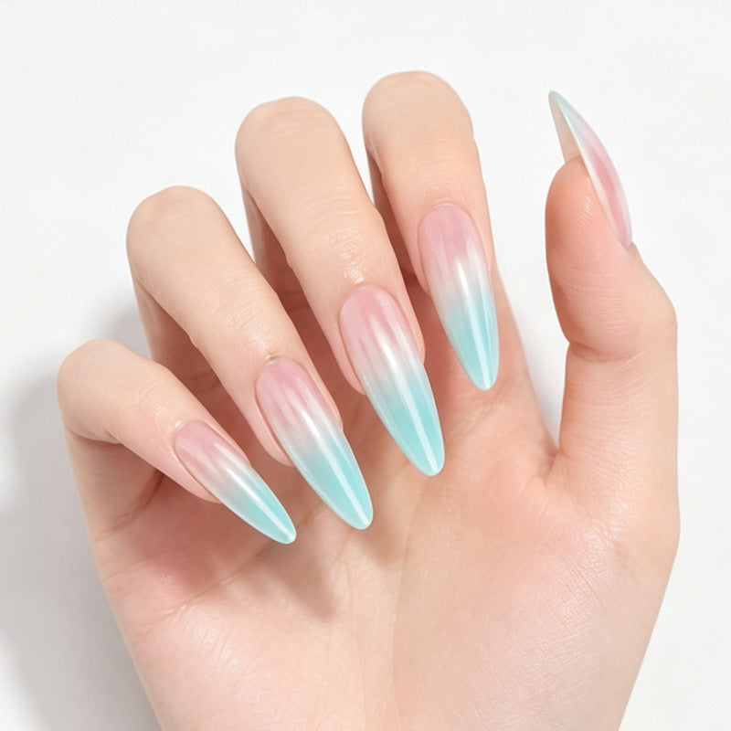 Iridescent Stiletto Press-On Nägel Brehn