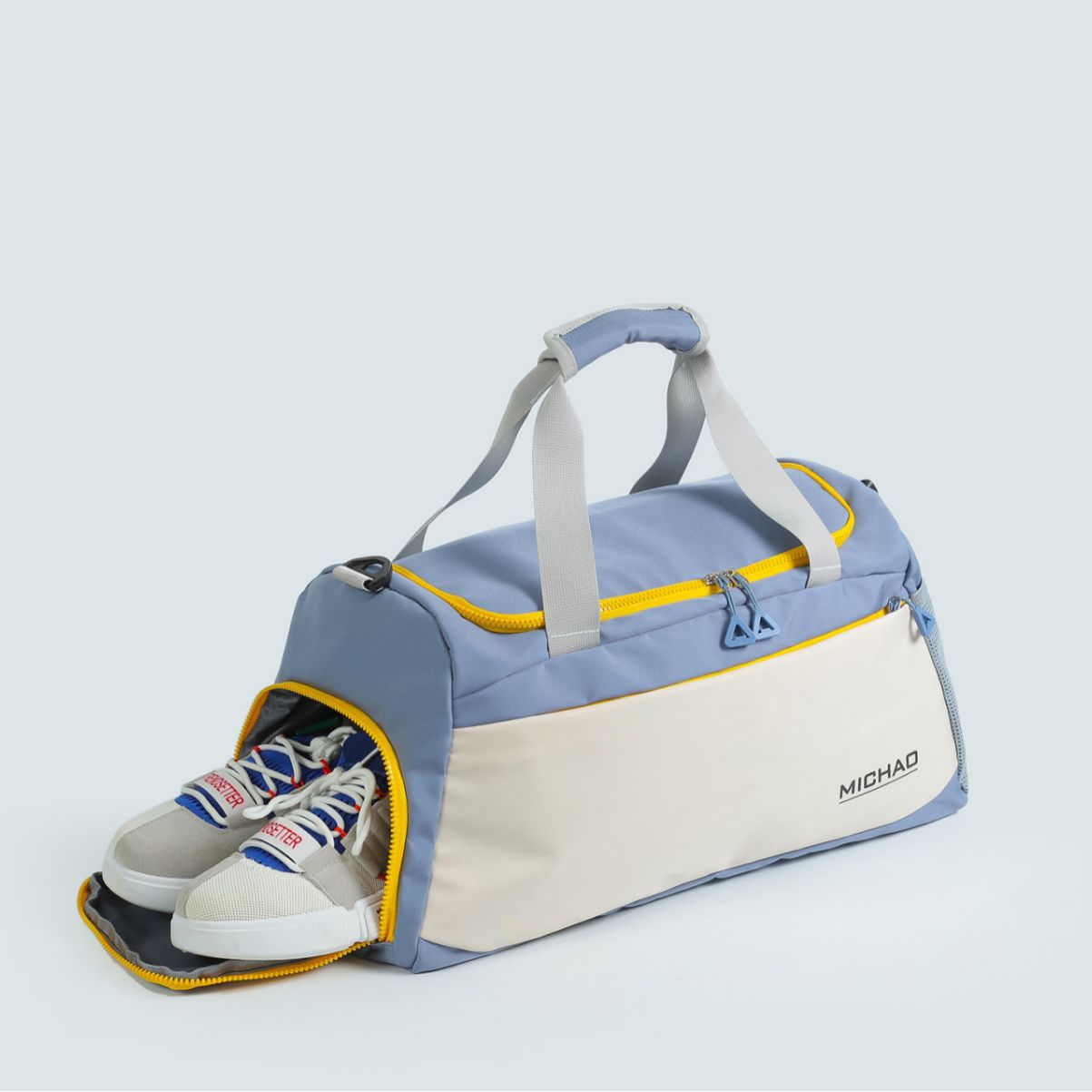 Sportliche Duffel-Tasche Mit Mehreren Fächern Brehn
