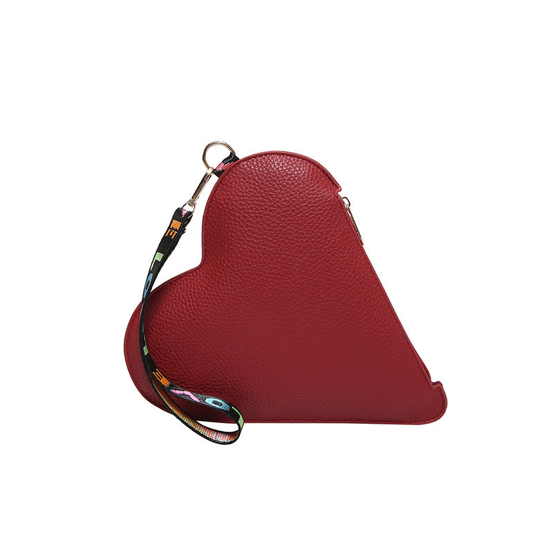 WoHerzförmige Kompakt-Handtasche Brehn