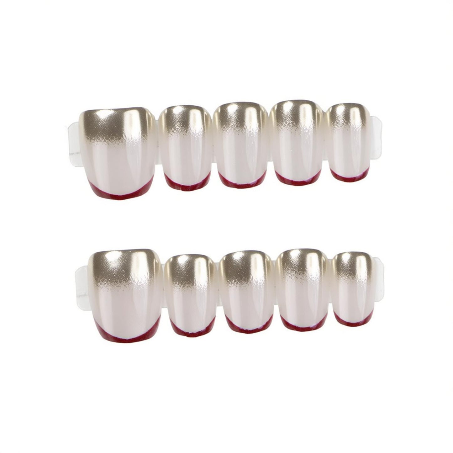 Metallic Glänzendes Press-On Nagelset Brehn