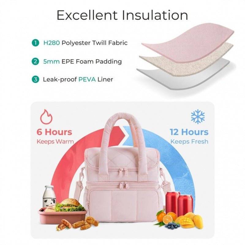 Stilvolle Kosmetik Reisetasche mit Mehreren Fächern Brehn