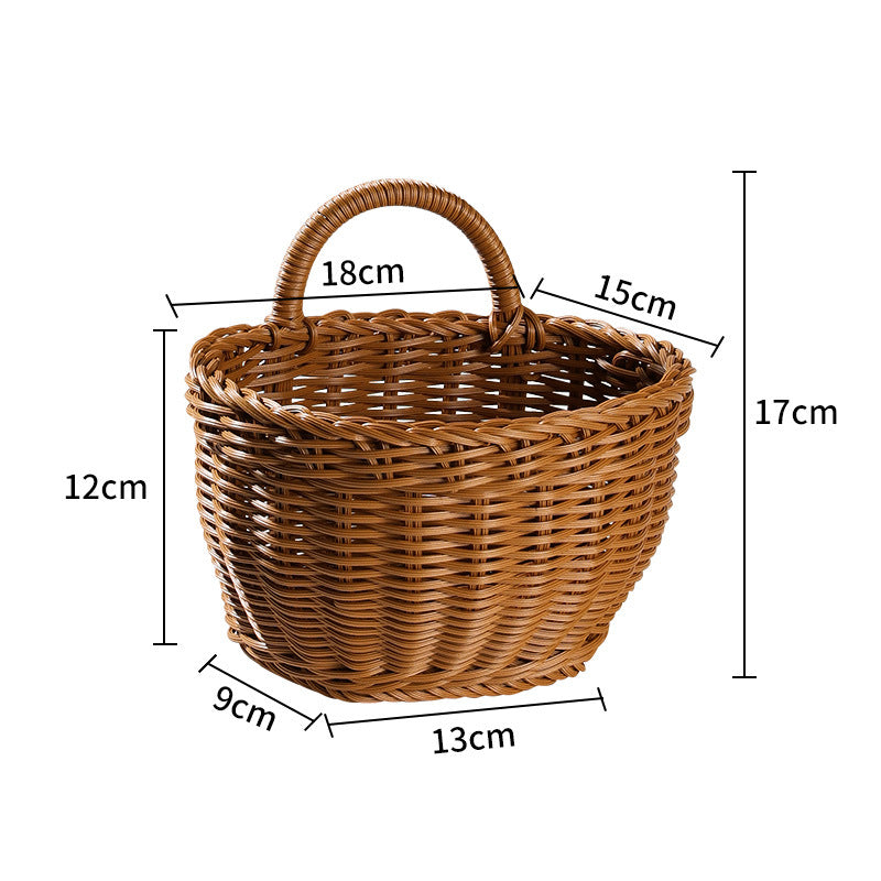 Ergonomischer handgewebter Aufbewahrungs-Caddy Brehn