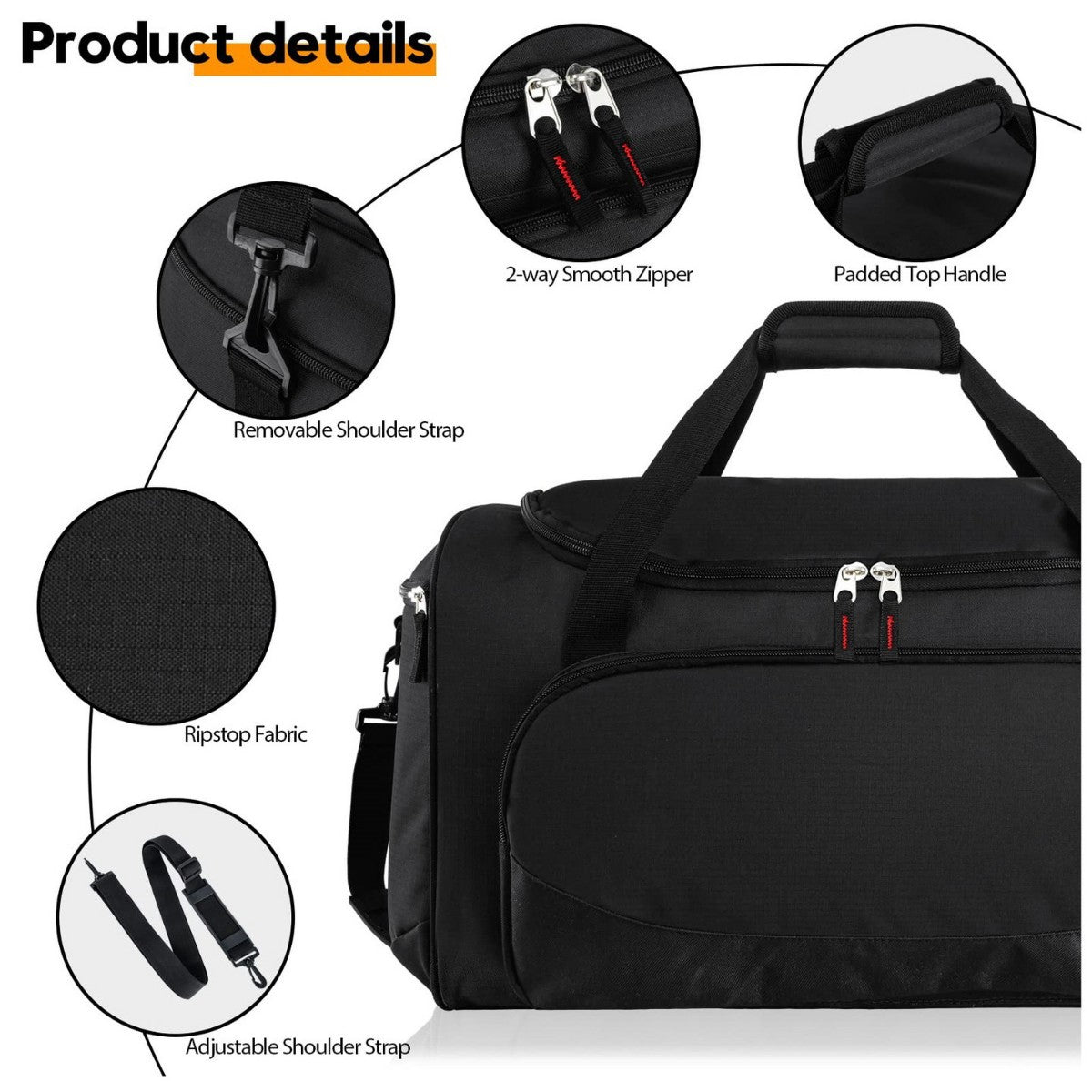 Multifunktionale Sport-Duffle-Tasche Brehn