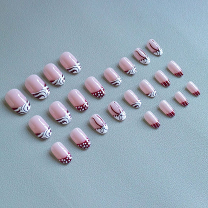 Künstlerisches Französisches Tipp-Nagelkunst-Set  1790958142
