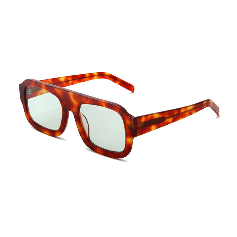 Damen quadratische Sonnenbrille aus hochwertigem Kunststoff mit polarisierenden Gläsern Brehn