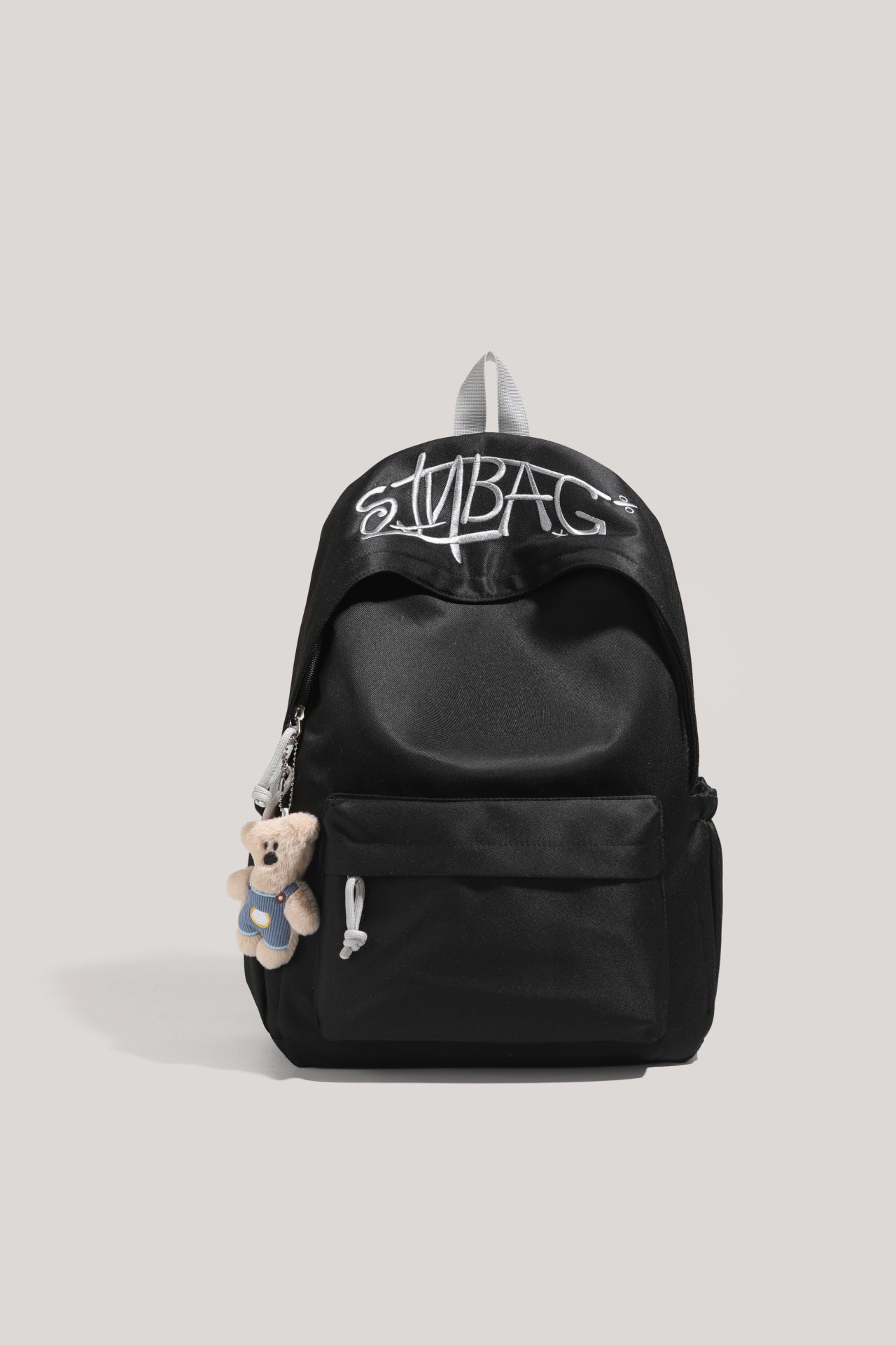 Niedlicher illustrierter Plüsch-Rucksack