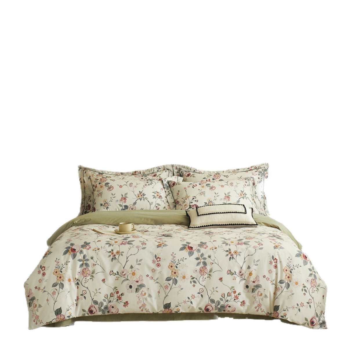 Verspieltes Woodland Baumwoll Bettbezug Set mit Kissenbezügen