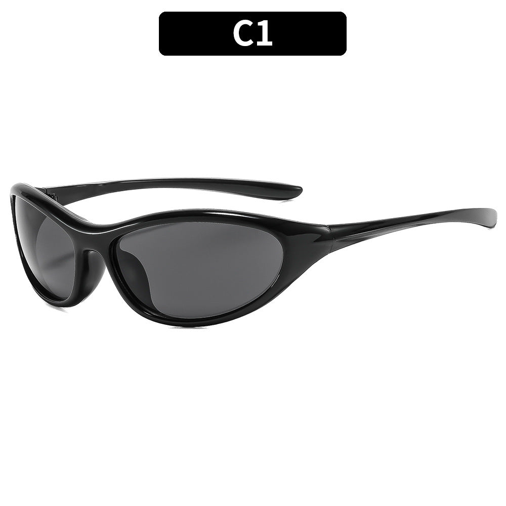 Statement Cat-Eye Sonnenbrillen mit stilvollen Hochauflösungs-Gläsern
