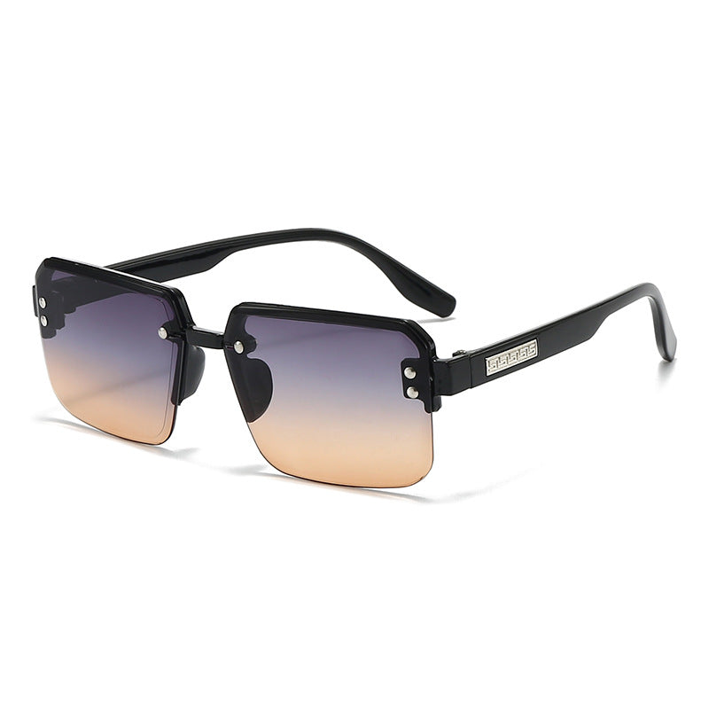 Damen quadratische Sonnenbrille mit verlaufendem Glas Brehn