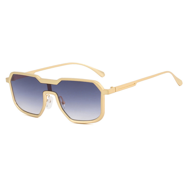 Damen extravagante geometrische Sonnenbrille mit schützendem UV-Filter Brehn