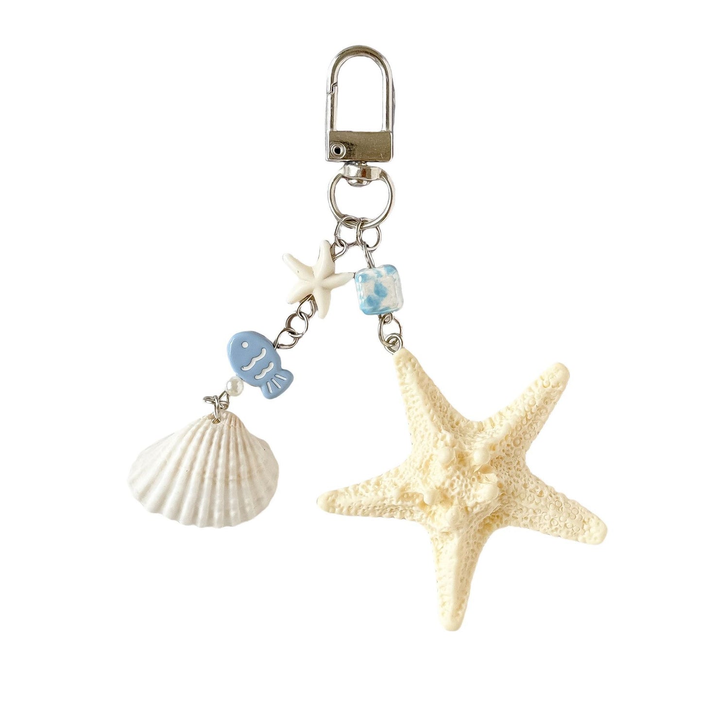 Schlüsselanhänger mit Maritimen Muschelmotiven Brehn