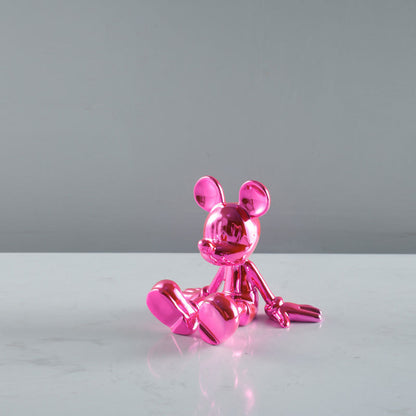 Künstlerische Chromfigurine