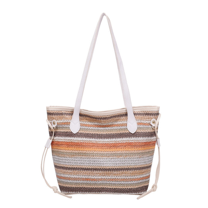 WoStylish Gewebte Strandtasche Brehn