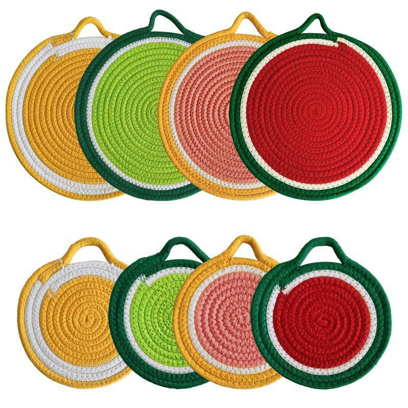 Verspielter Platzuntersetzer Im Wassermelonen-Design Brehn